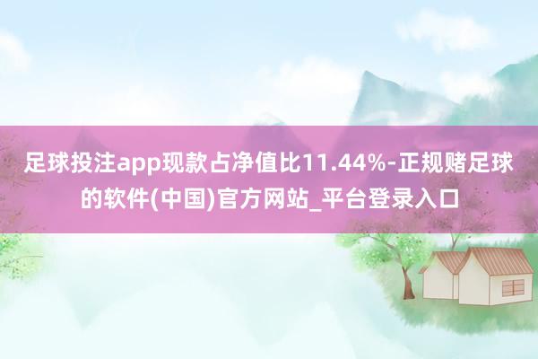 足球投注app现款占净值比11.44%-正规赌足球的软件(中国)官方网站_平台登录入口