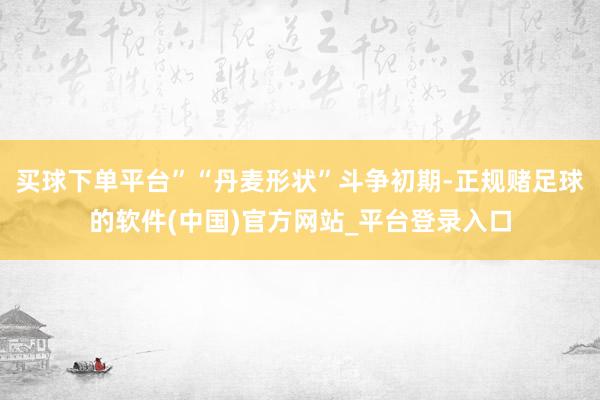 买球下单平台”“丹麦形状”斗争初期-正规赌足球的软件(中国)官方网站_平台登录入口