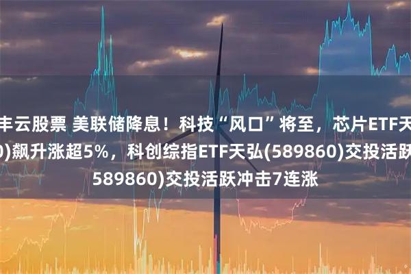 丰云股票 美联储降息！科技“风口”将至，芯片ETF天弘(159310)飙升涨超5%，科创综指ETF天弘(589860)交投活跃冲击7连涨