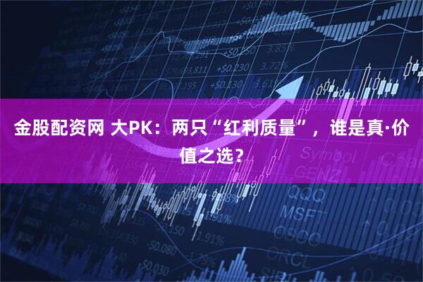 金股配资网 大PK：两只“红利质量”，谁是真·价值之选？
